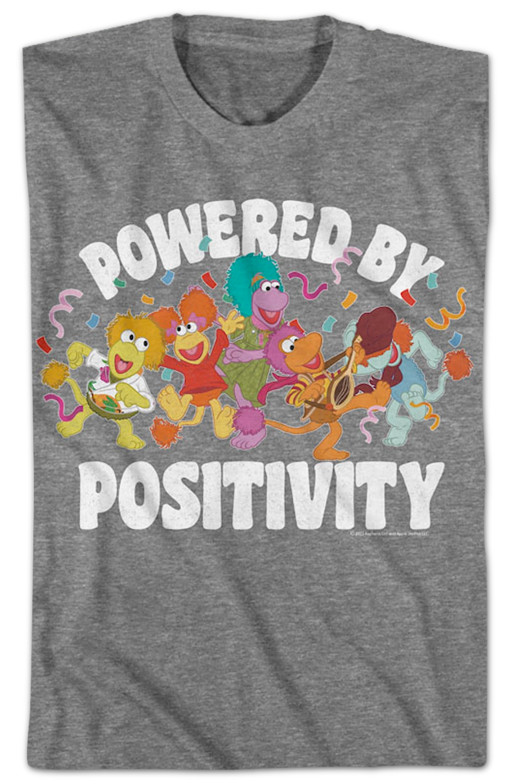 Powered By Positivity Fraggle Rock T-Shirt product image 2
