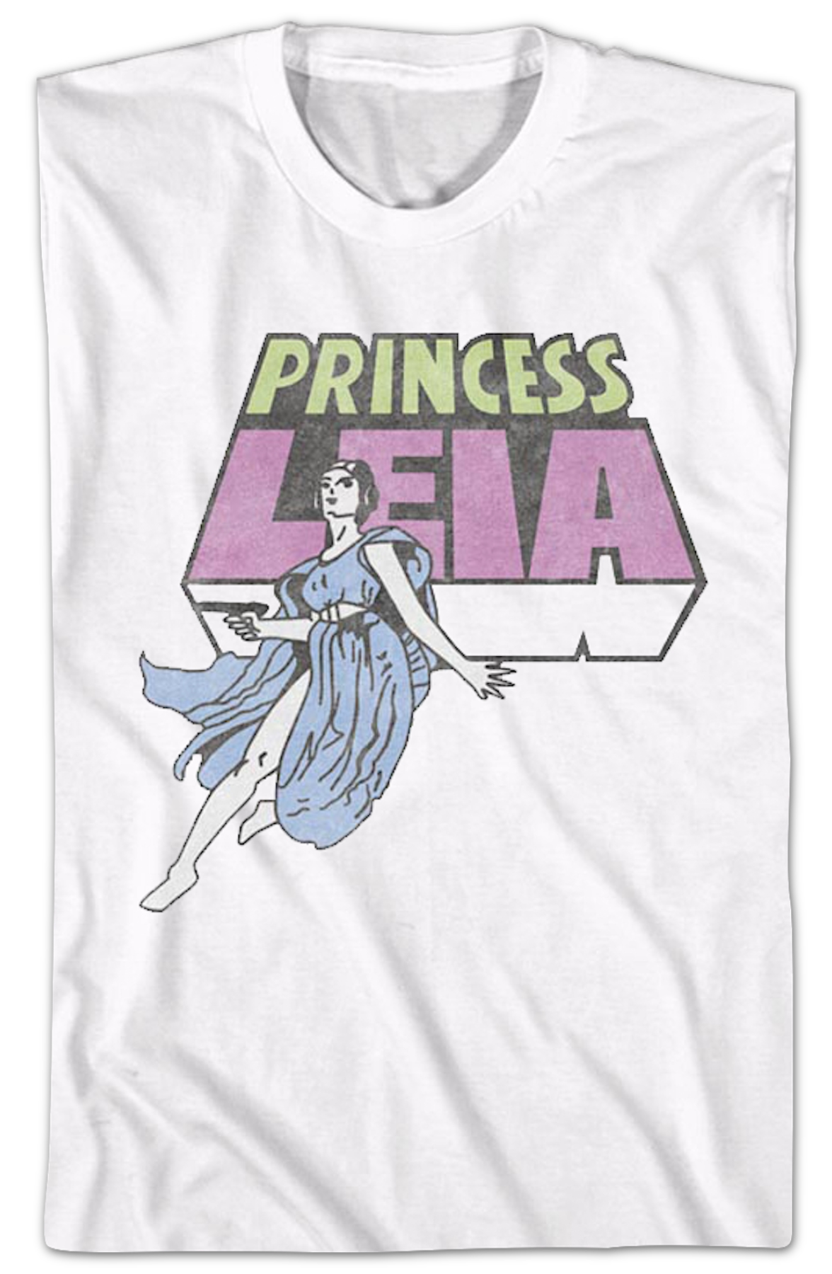 Princess Leia Sketch Star Wars T-Shirt product image 2