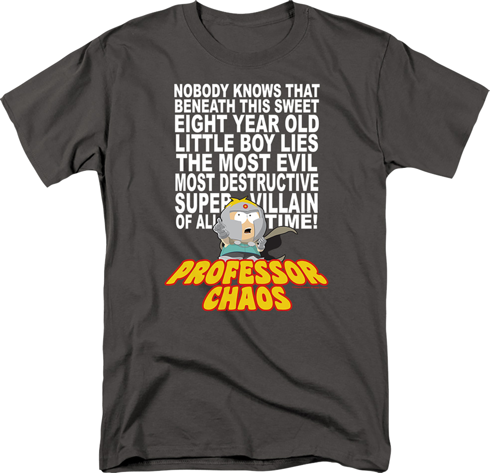 Professor Chaos South Park T-Shirt product image 1