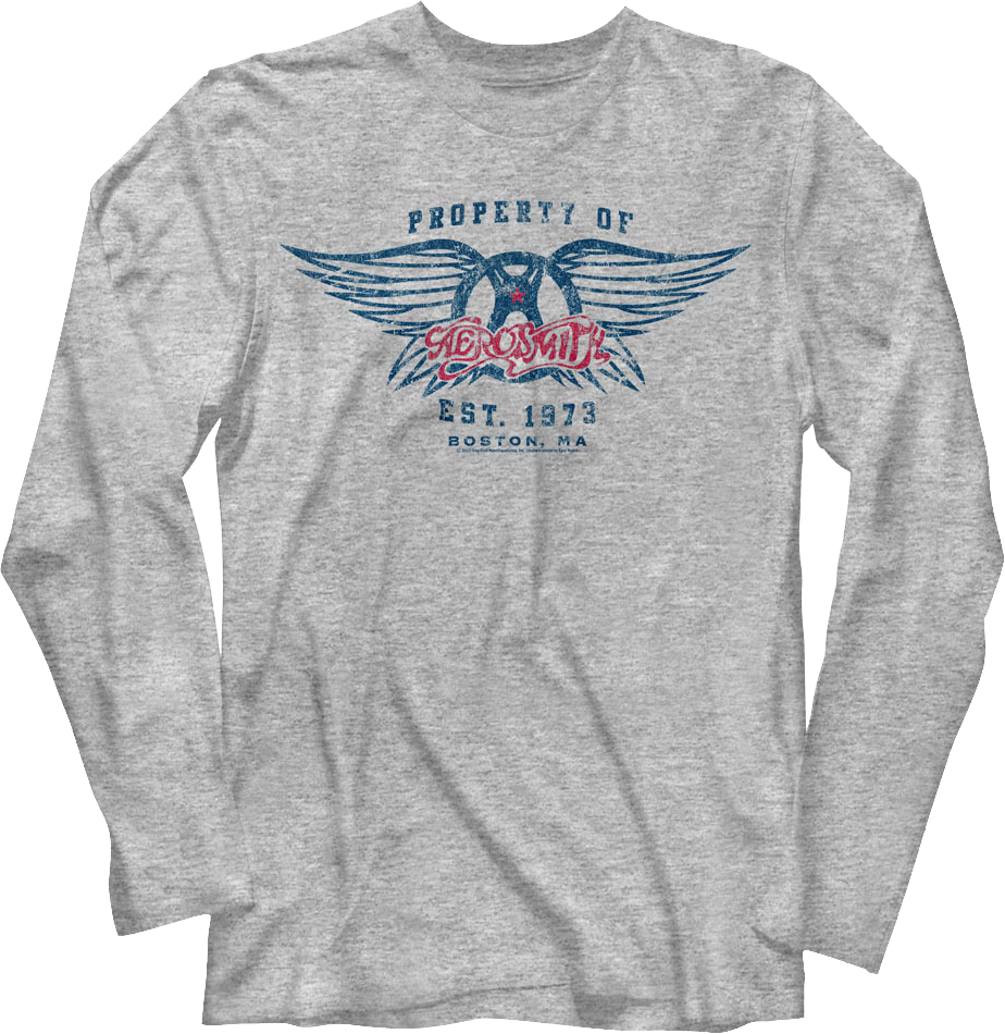 Property Of Aerosmith Long Sleeve Shirt product image 1
