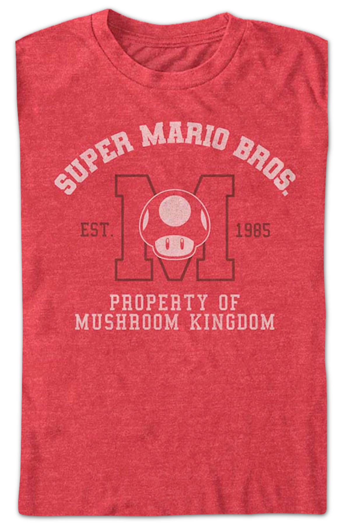 Property Of Mushroom Kingdom Super Mario Bros. T-Shirt product image 2