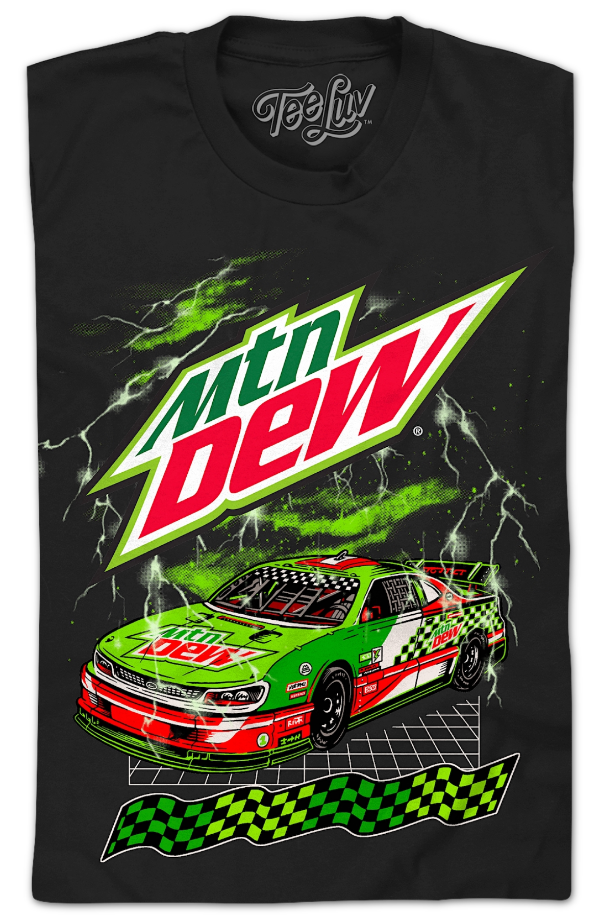 Racecar Mountain Dew T-Shirt product image 2