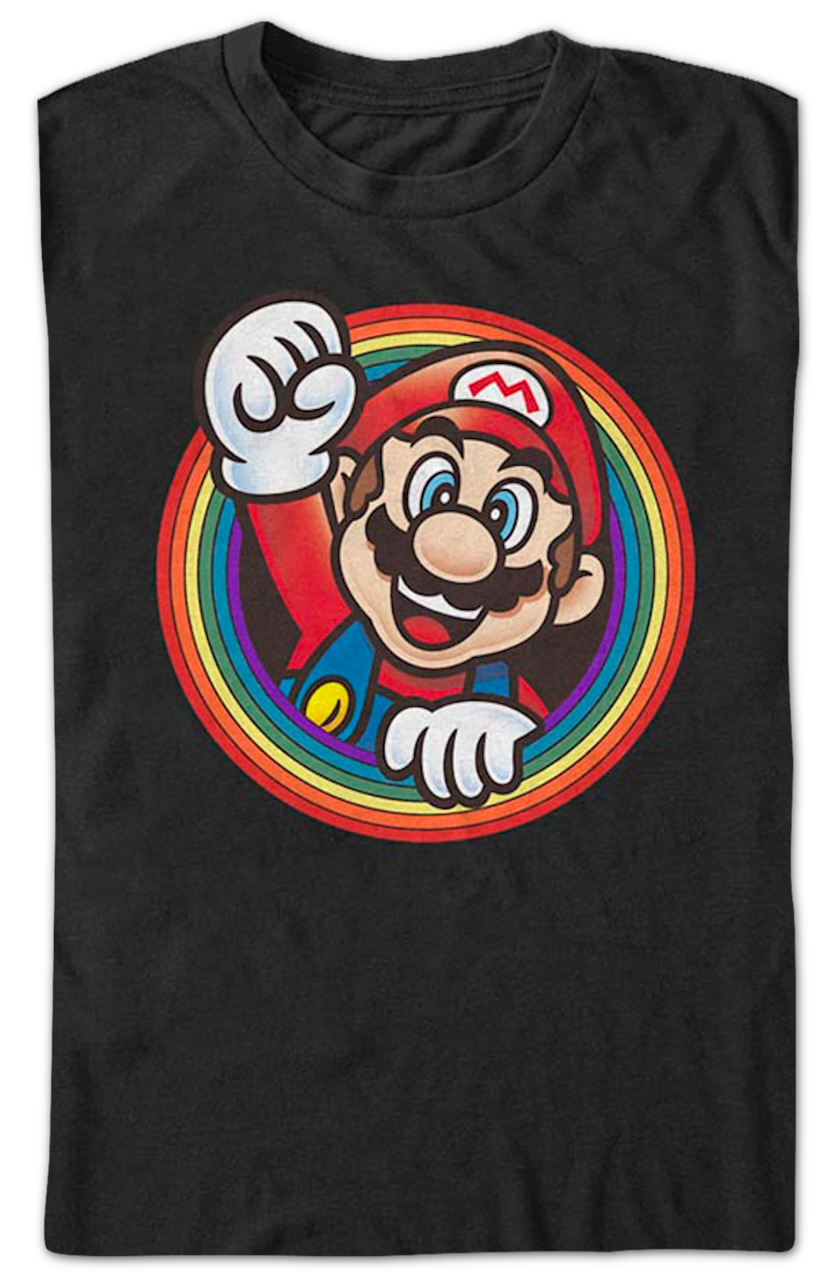 Rainbow Circle Super Mario Bros. T-Shirt product image 2