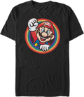 Rainbow Circle Super Mario Bros. T-Shirt product image 1