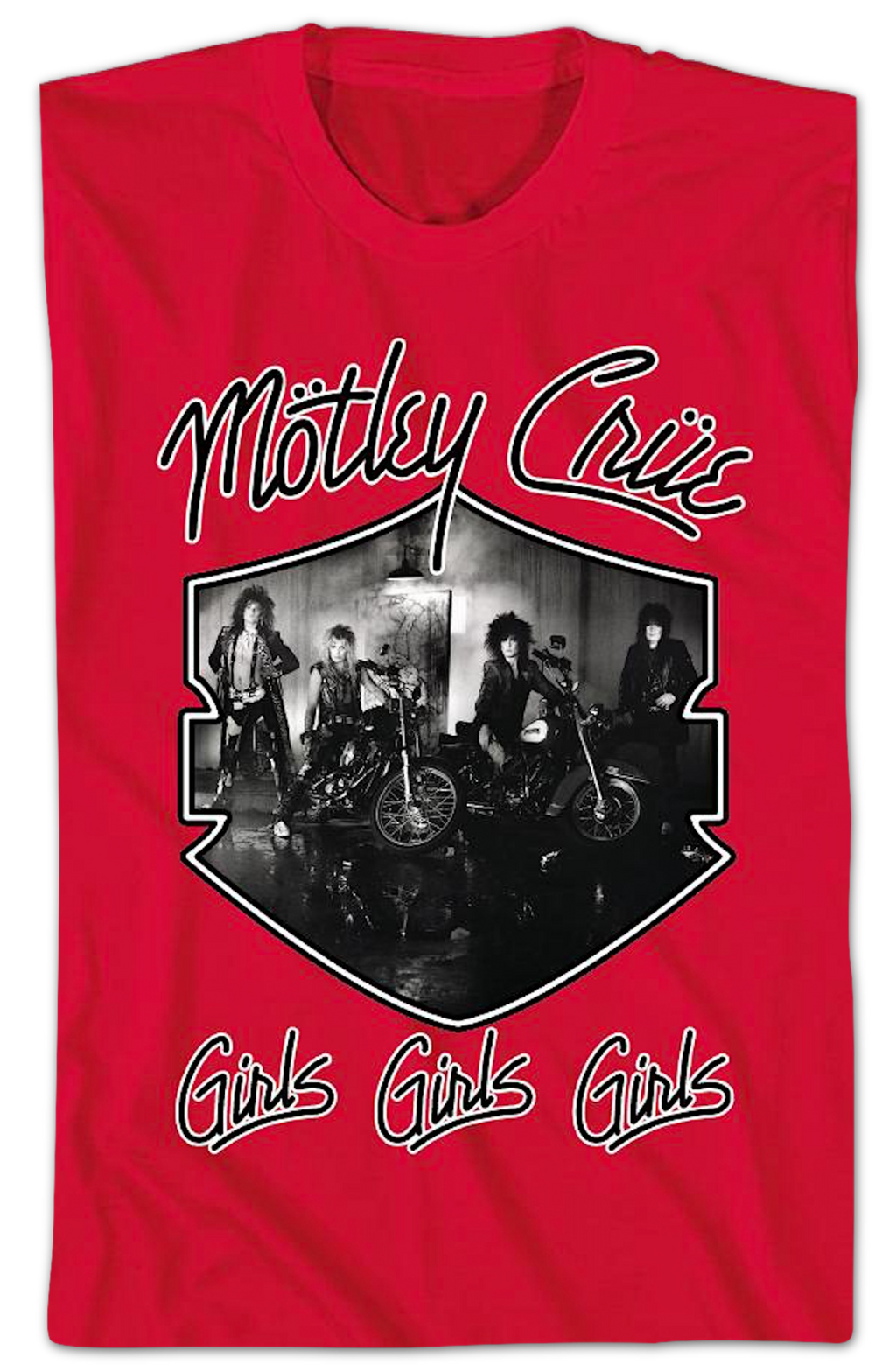 Red Girls Motley Crue T-Shirt product image 2