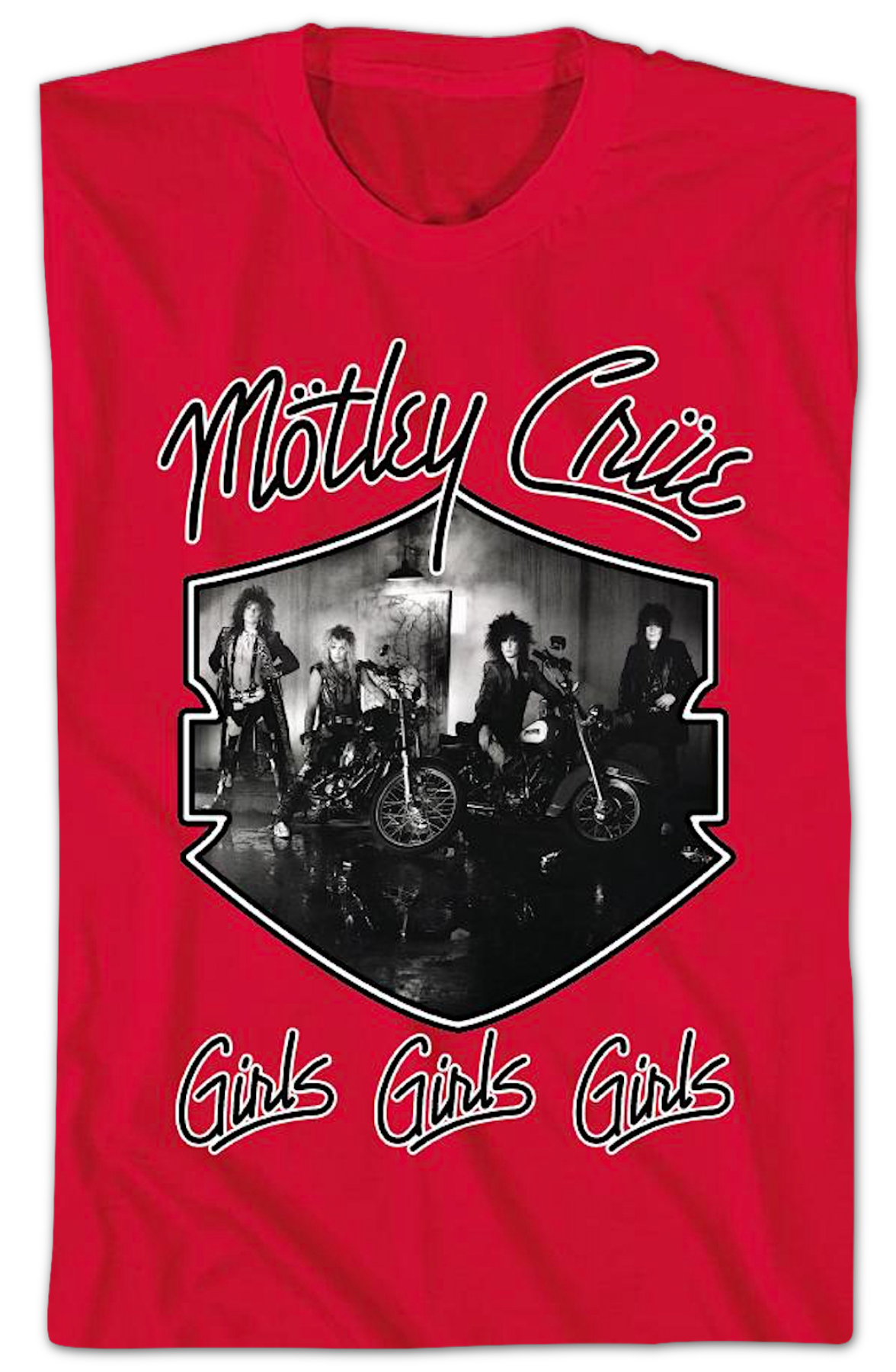 Red Girls Motley Crue T-Shirt product image 2