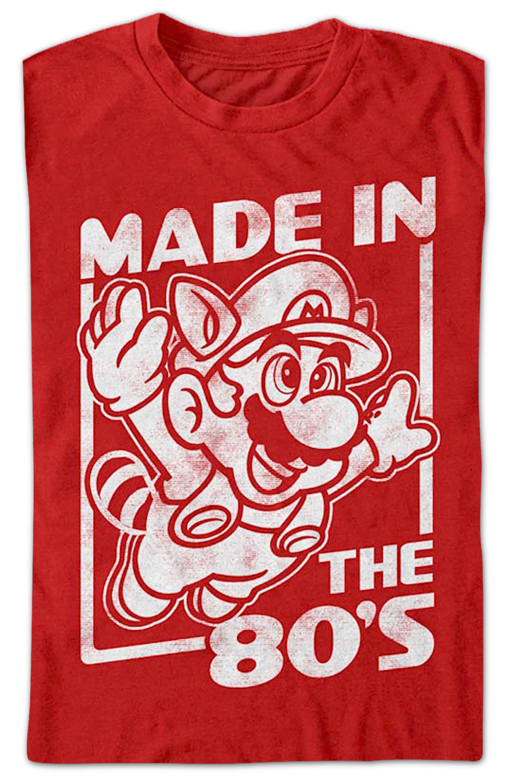Red Made In The 80's Super Mario Bros. 3 T-Shirt product image 2