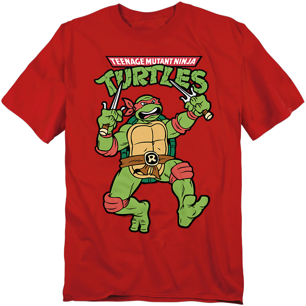 Red Raphael Teenage Mutant Ninja Turtles T-Shirt product image 2