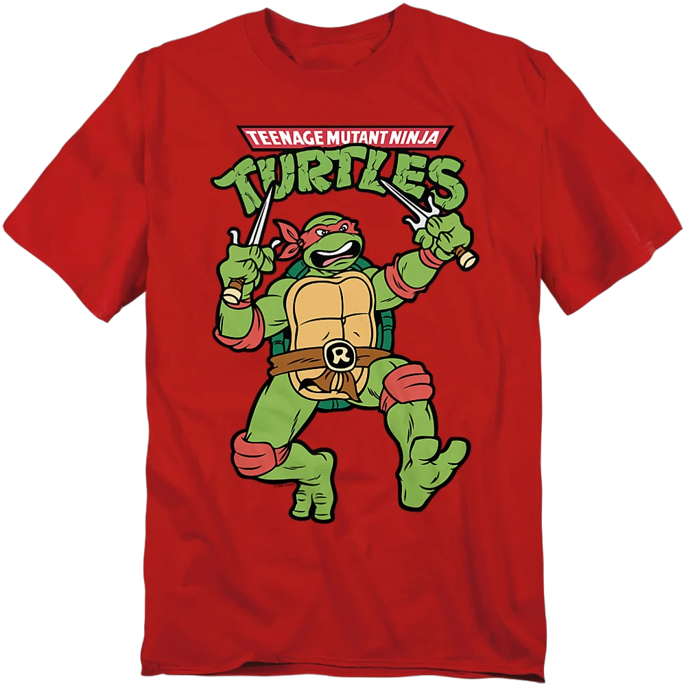 Red Raphael Teenage Mutant Ninja Turtles T-Shirt product image 1