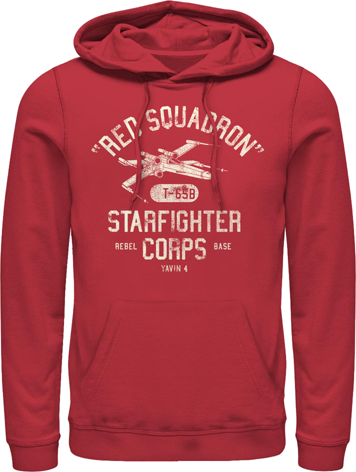 Red Squadron Starfighter Corps Star Wars Hoodie product image 1