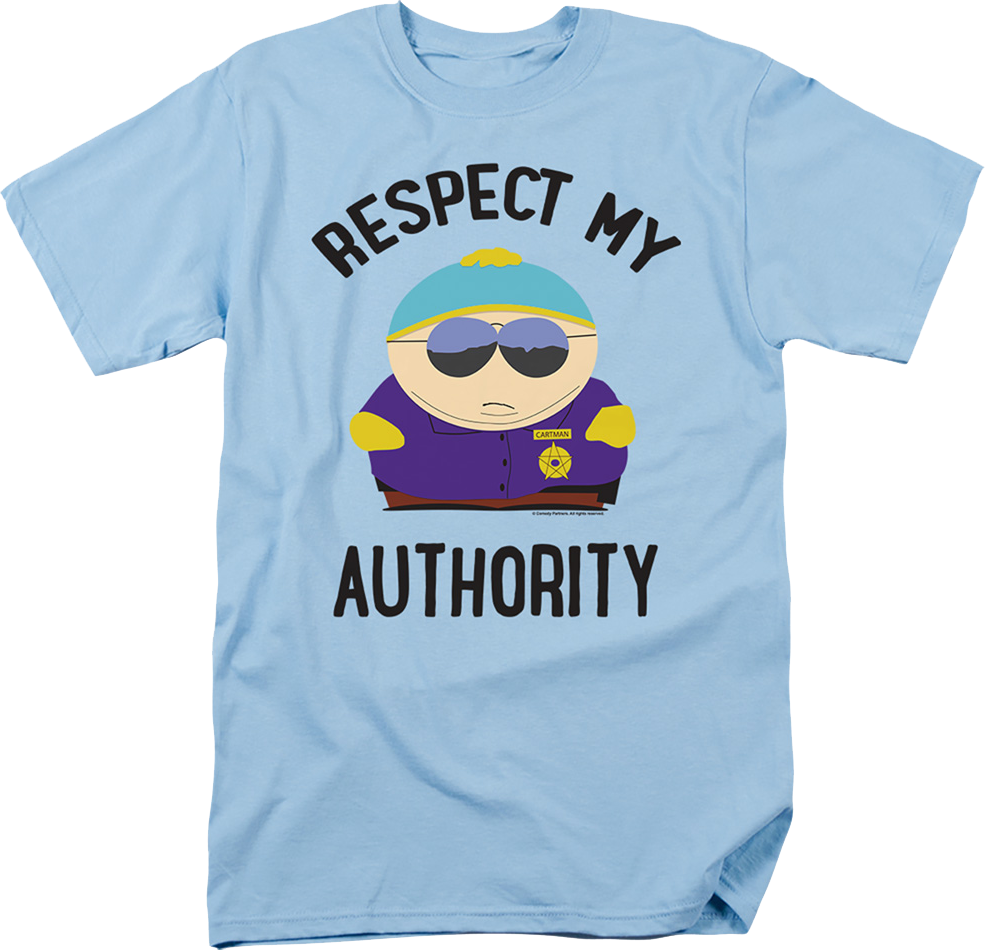 Repect My Authority South Park T-Shirt product image 1