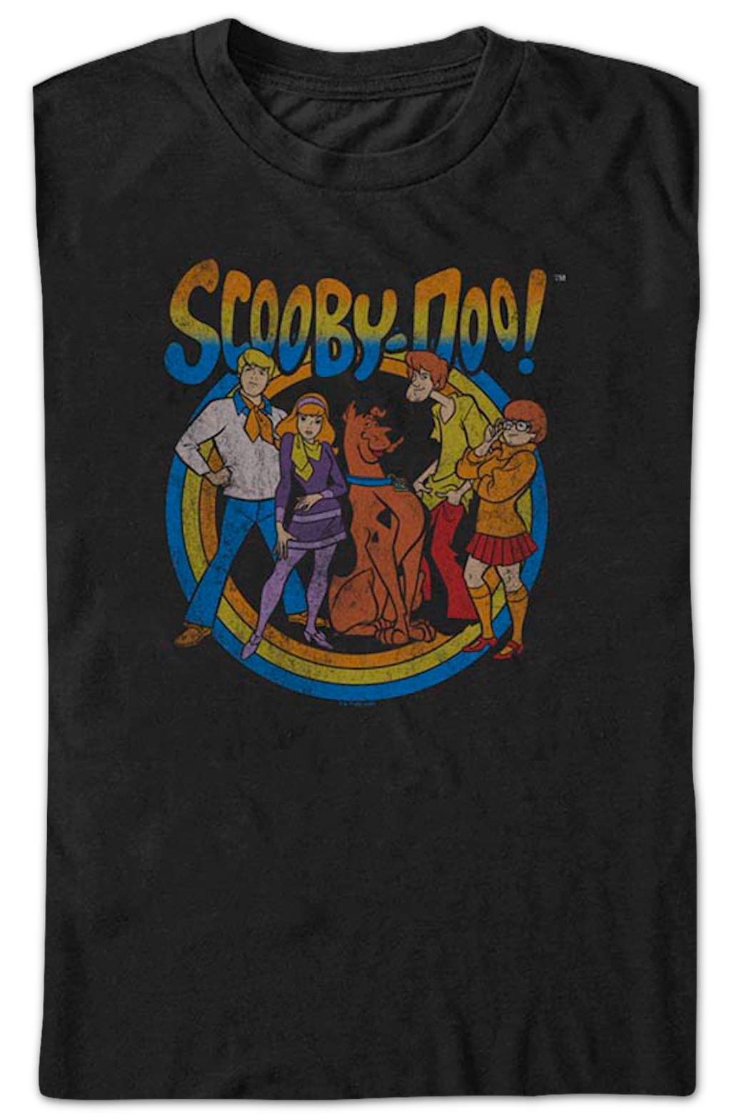 Retro Circle Scooby-Doo T-Shirt product image 2