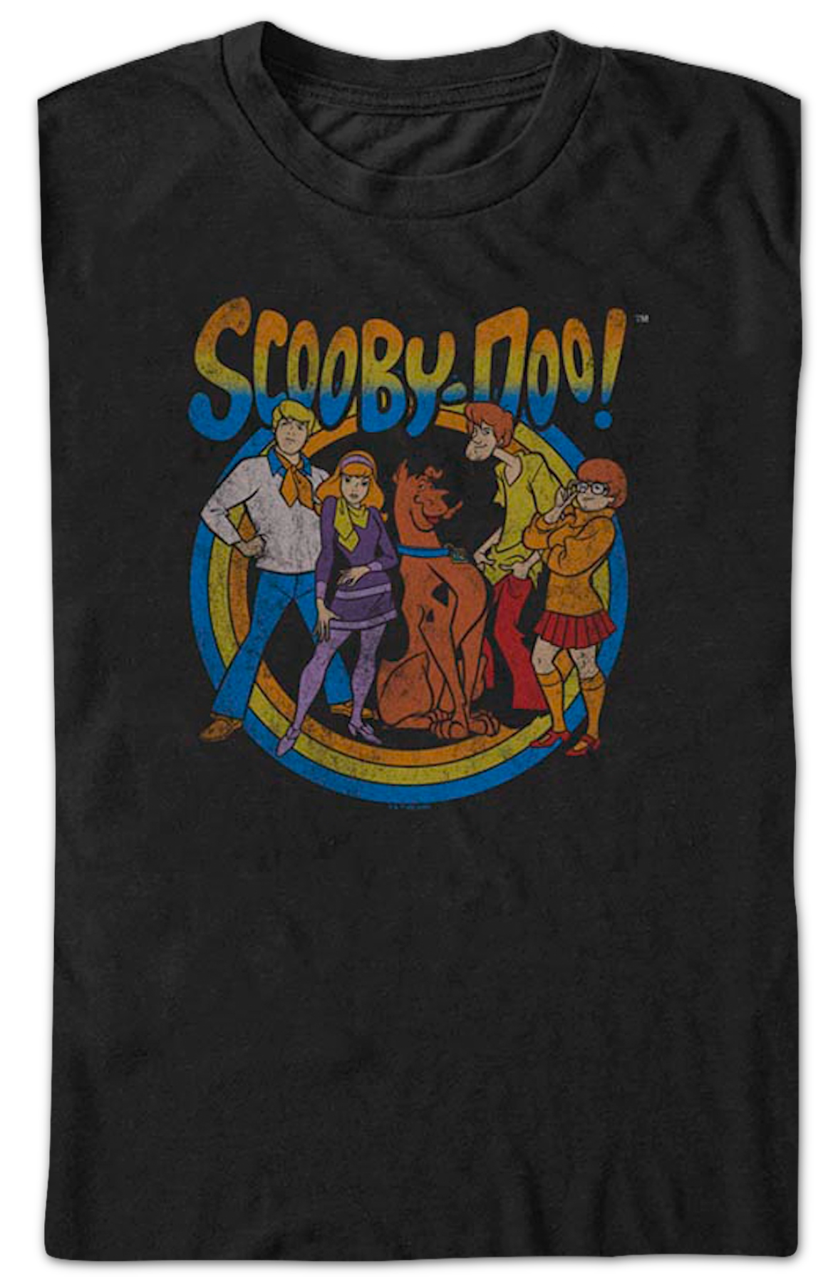 Retro Circle Scooby-Doo T-Shirt product image 2