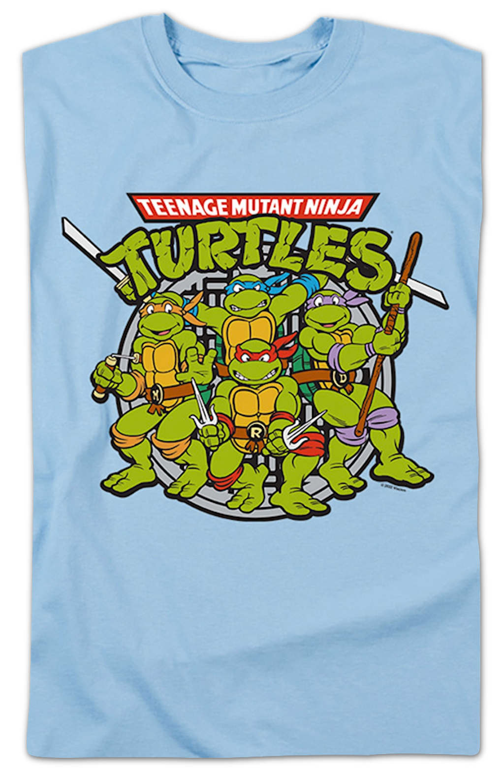 Retro Group Photo Teenage Mutant Ninja Turtles T-Shirt product image 2