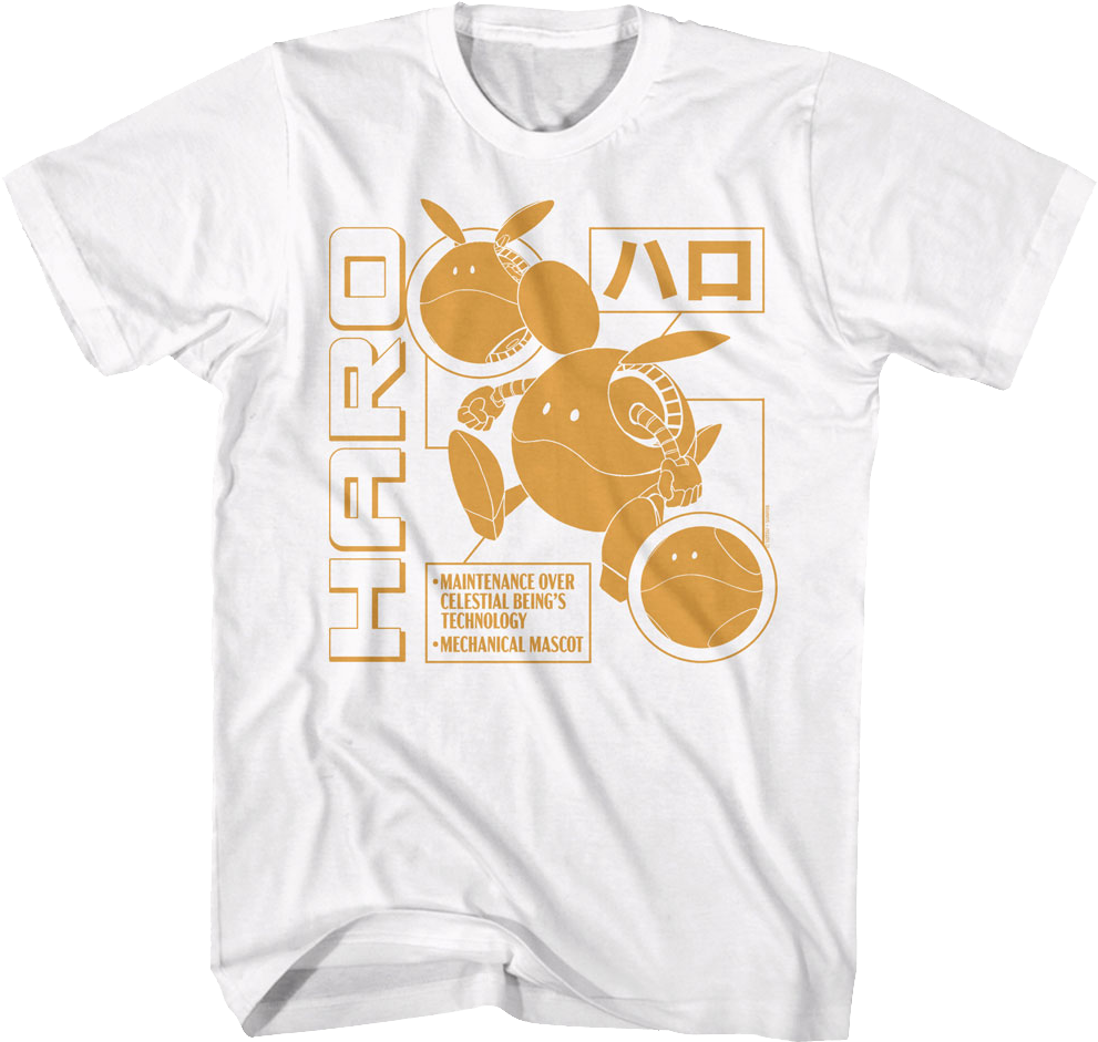 Retro Haro Gundam T-Shirt product image 1