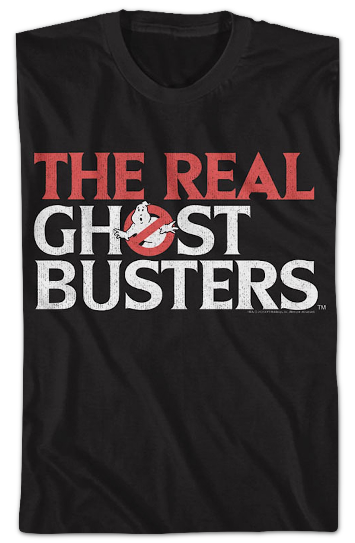 Retro Logo Real Ghostbusters T-Shirt product image 2