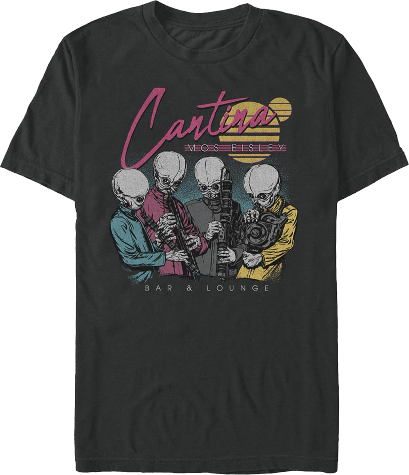 Retro Mos Eisley Cantina Star Wars T-Shirt product image 1
