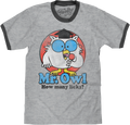 Retro Mr. Owl How Many Licks? Tootsie Pop Ringer Shirt product image 1