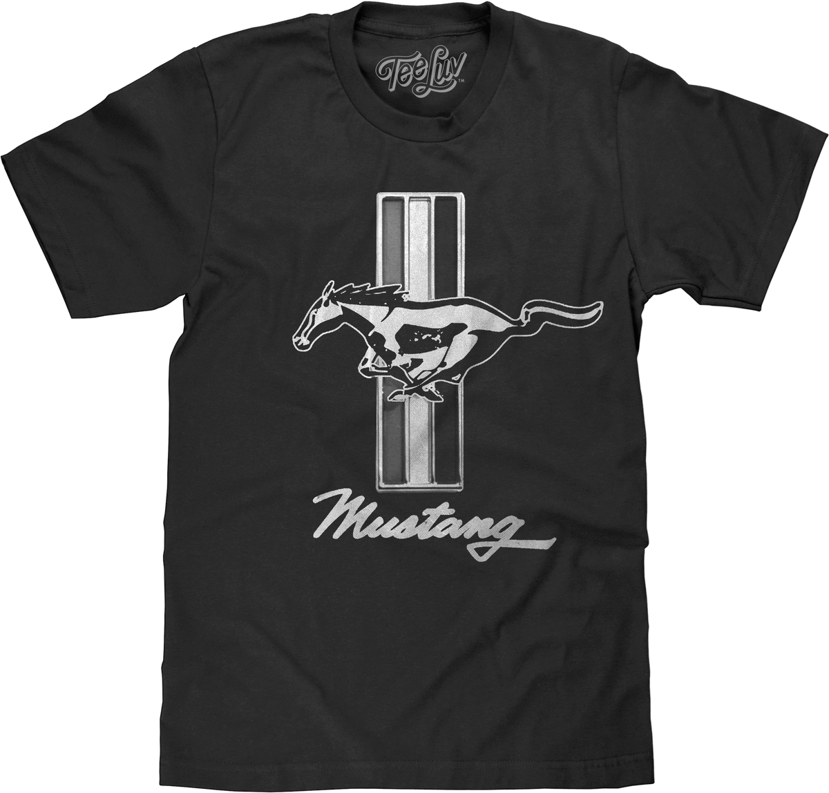 Retro Mustang Logo Ford T-Shirt product image 1