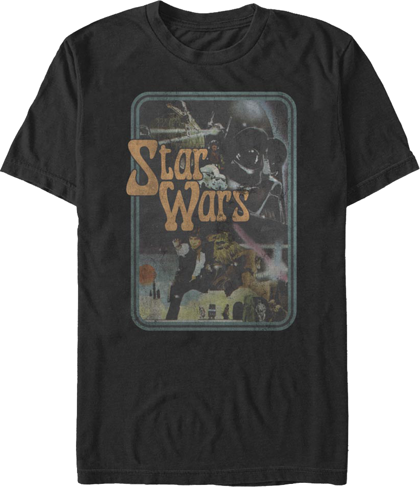 Retro Poster Star Wars T-Shirt