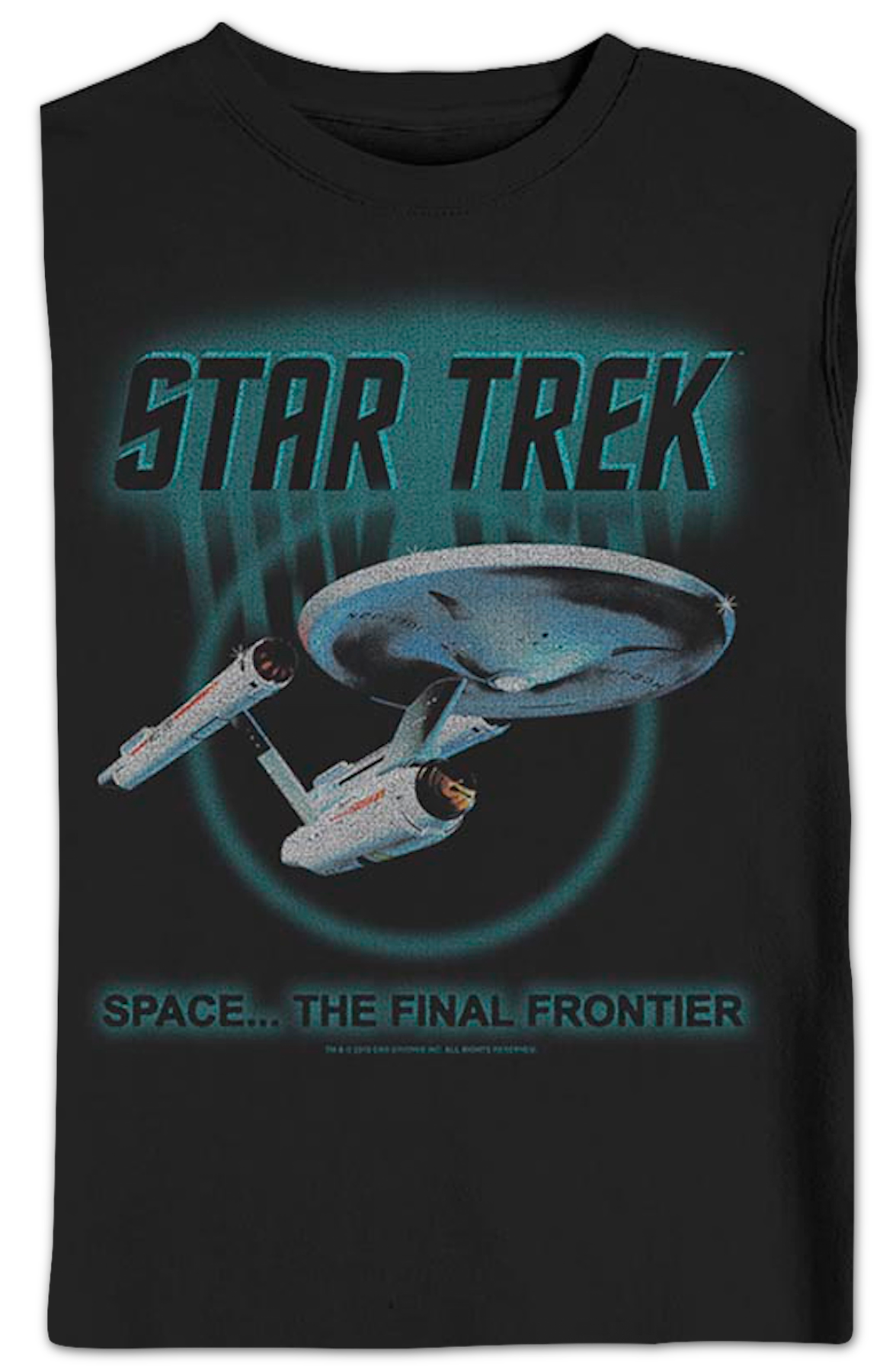 Retro Space The Final Frontier Star Trek Sweatshirt product image 2