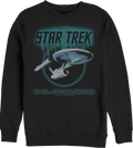 Retro Space The Final Frontier Star Trek Sweatshirt product image 1