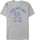 Retro Super Mario Bros. Est. 1985 Nintendo T-Shirt product image 1