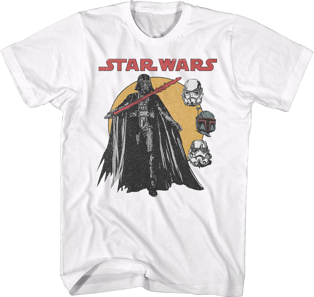 Retro Villains Star Wars T-Shirt product image 1
