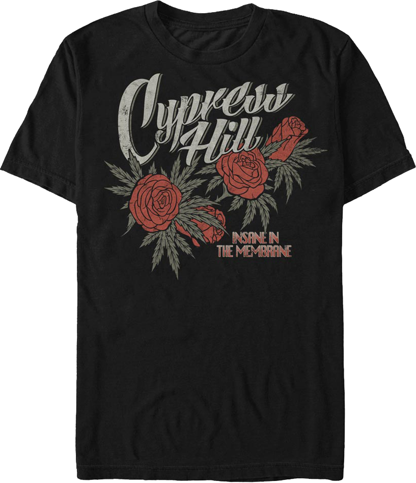 Rose Bud Insane In The Membrane Cypress Hill T-Shirt product image 1