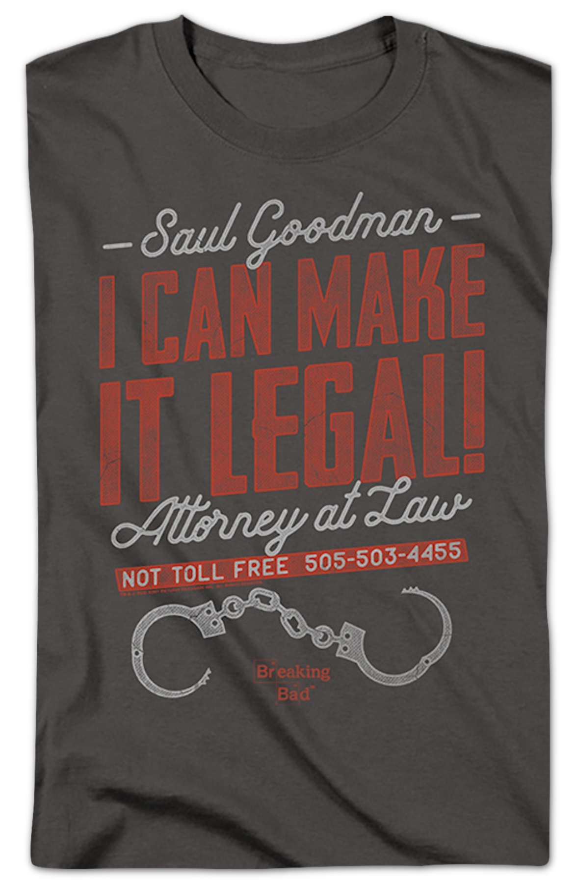 Saul Goodman I Can Make It Legal Breaking Bad T-Shirt product image 2