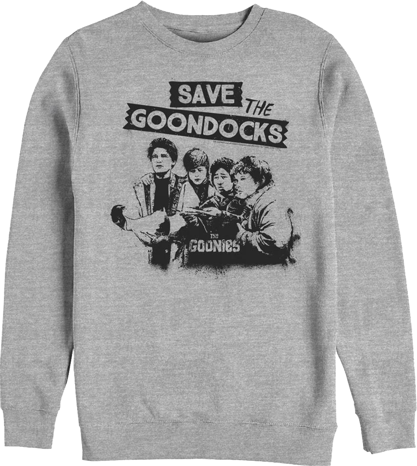 Save The Goon Docks Goonies Sweatshirt product image 1