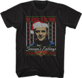 Season's Eatings Faux Ugly Xmas Sweater Silence of the product image 1