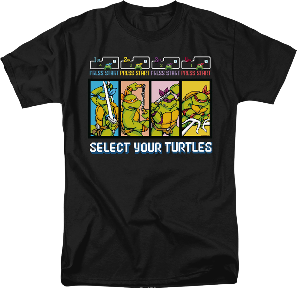 Select Your Turtles Teenage Mutant Ninja T-Shirt product image 1