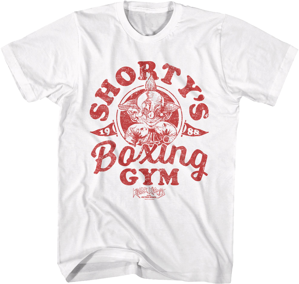 Shorty's Boxing Gym Killer Klowns From Outer Space T-Shirt product image 1