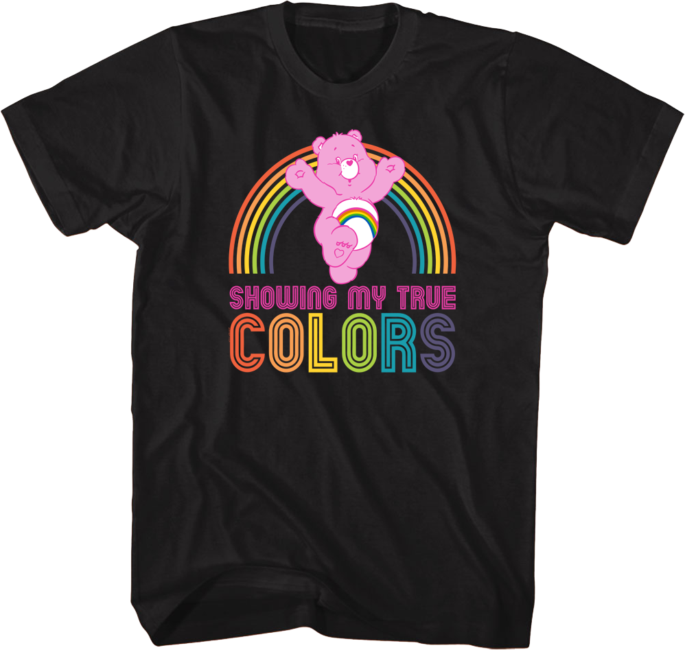 Showing My True Colors Care Bears T-Shirt product image 1