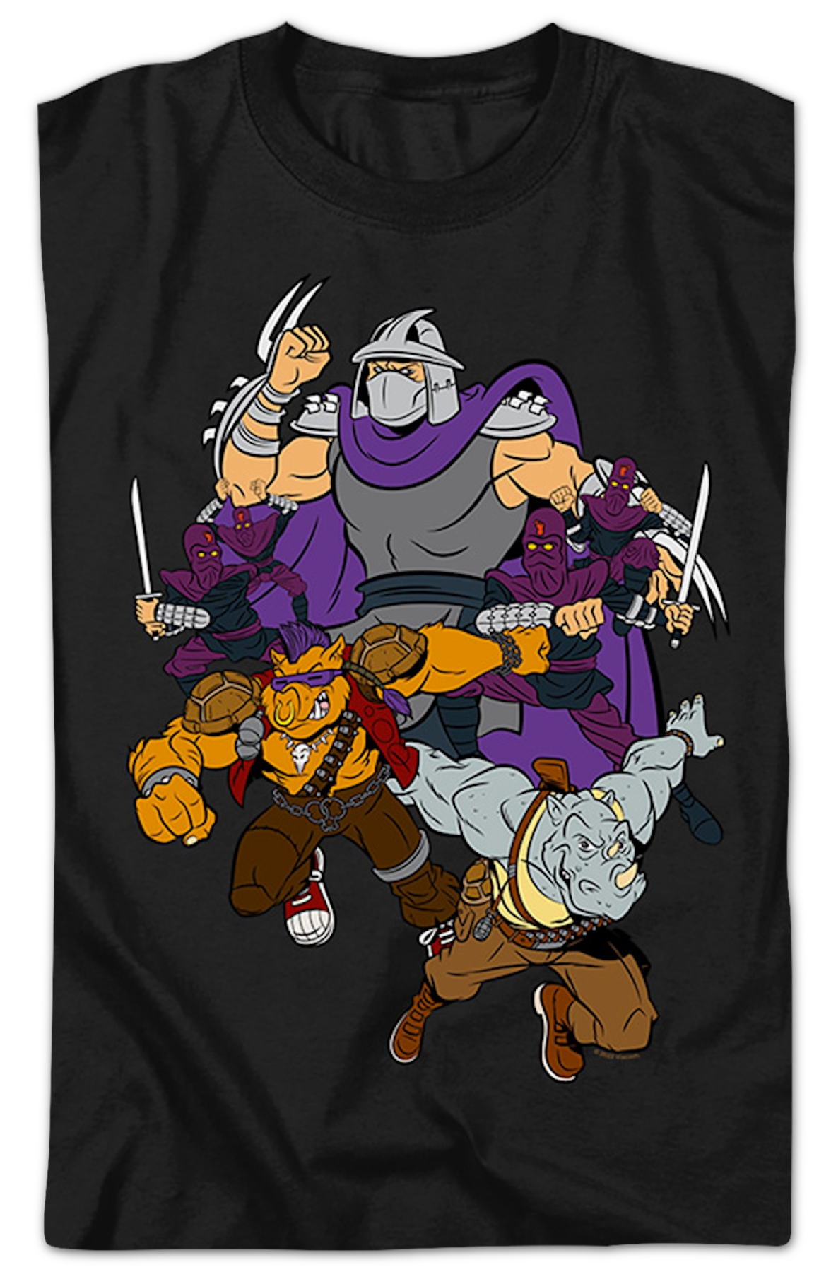Shredder And Foot Clan Teenage Mutant Ninja Turtles T-Shirt product image 2