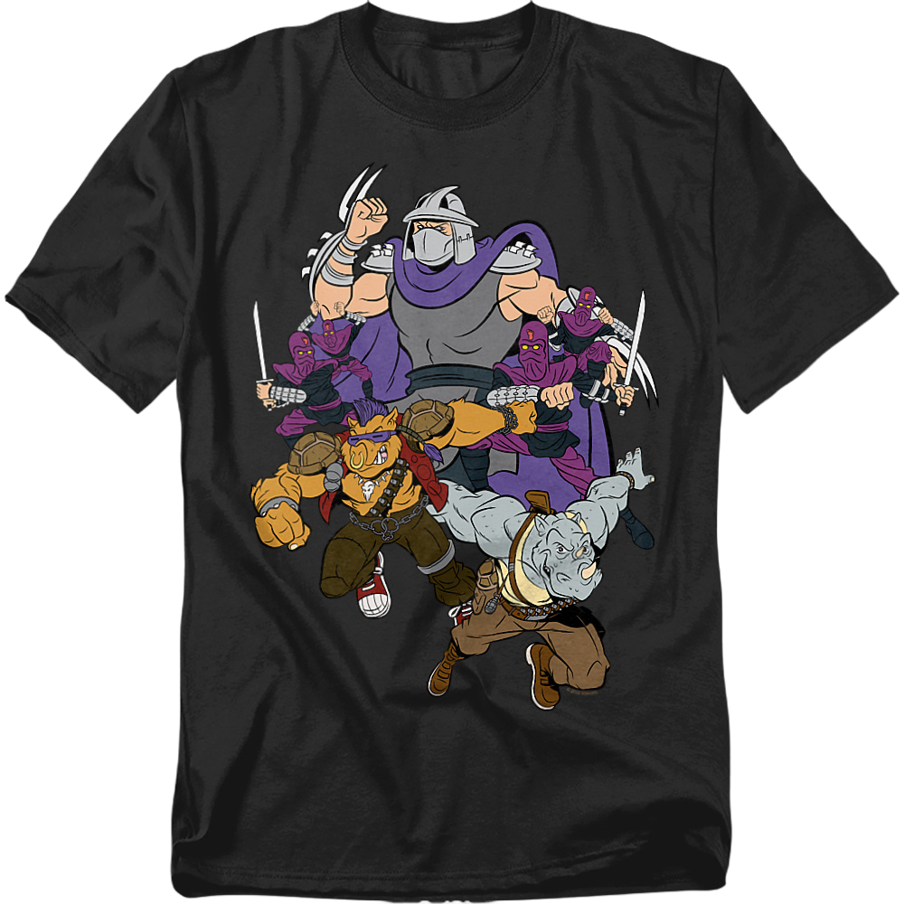 Shredder And Foot Clan Teenage Mutant Ninja Turtles T-Shirt product image 1