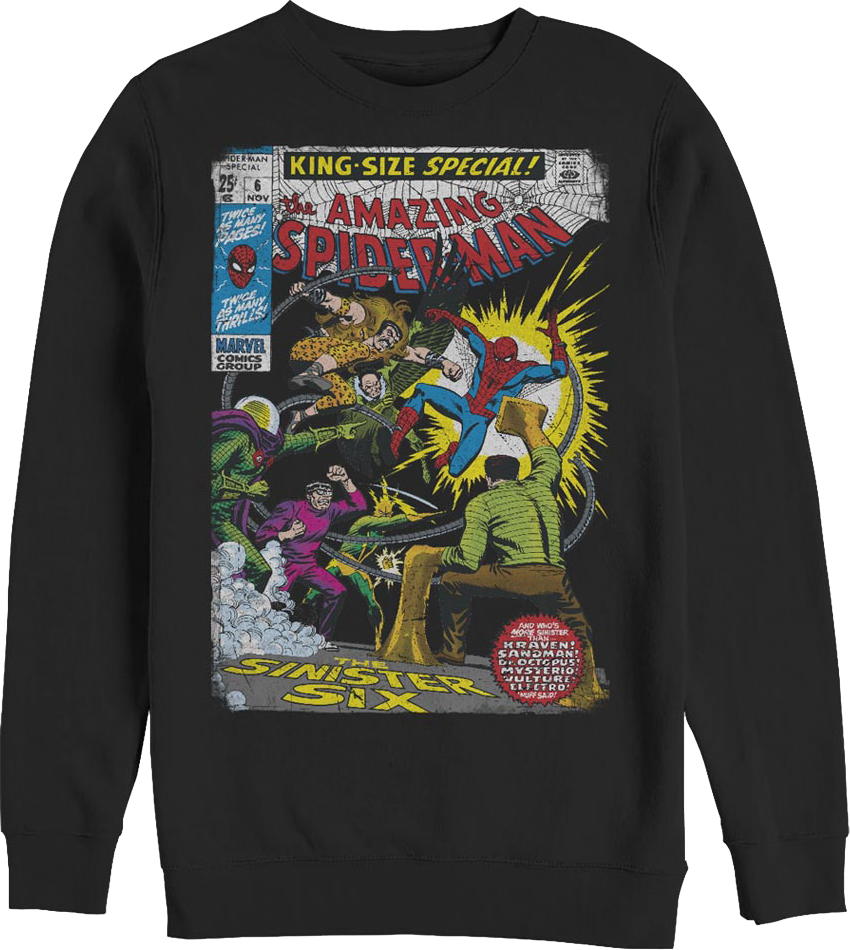 Sinister Six Spider-Man Sweatshirt product image 1