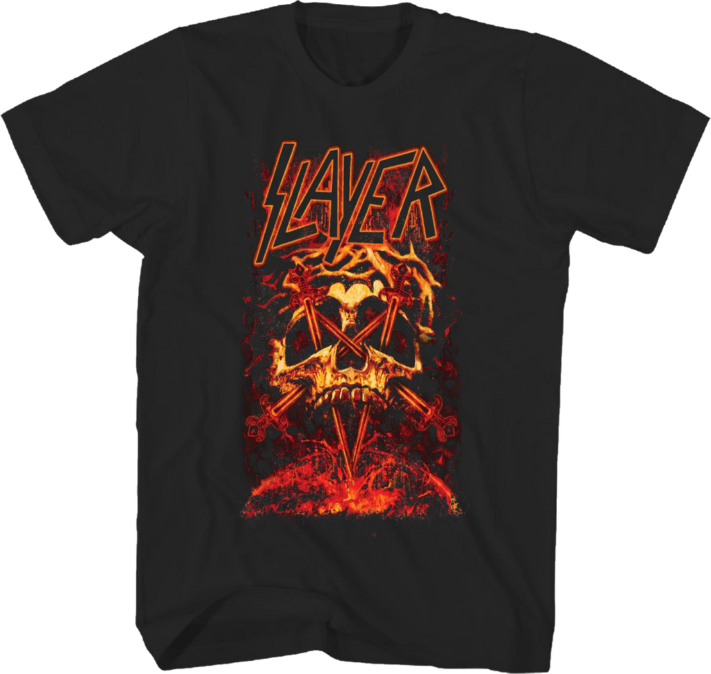 Skull & Swords Slayer T-Shirt product image 1