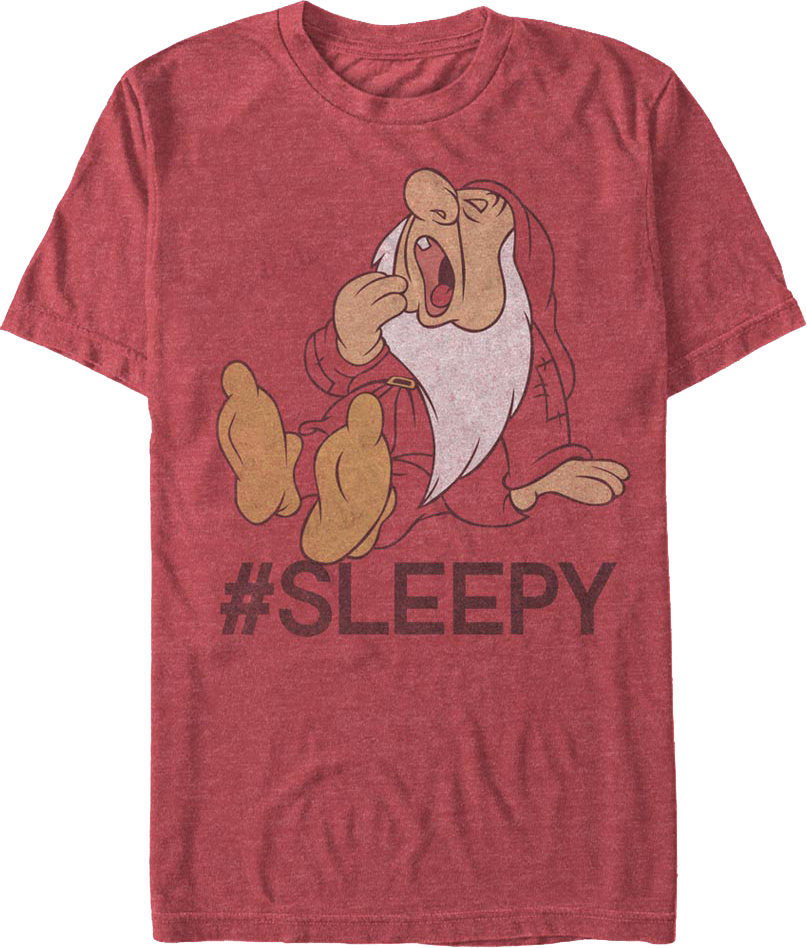 Sleepy Snow White and the Seven Dwarfs T-Shirt product image 1