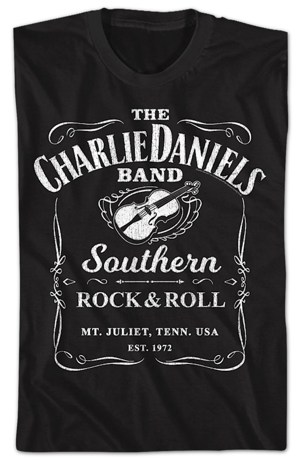 Southern Rock & Roll Charlie Daniels Band T-Shirt product image 2