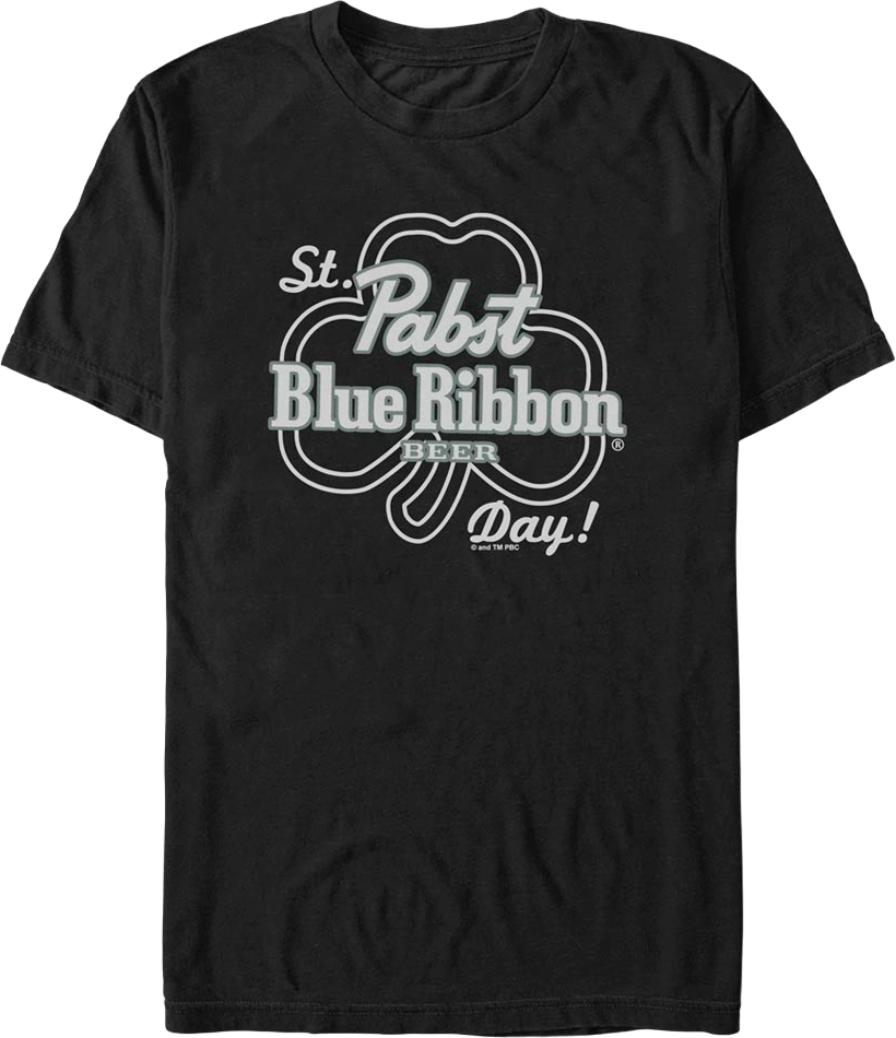 St. Pabst Blue Ribbon Day T-Shirt product image 1