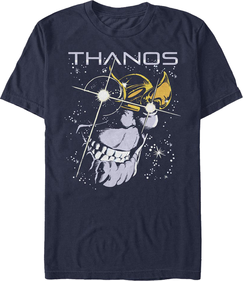 Starry-Eyed Thanos Marvel Comics T-Shirt product image 1