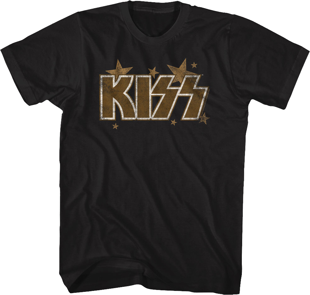 Starry Logo KISS T-Shirt product image 1