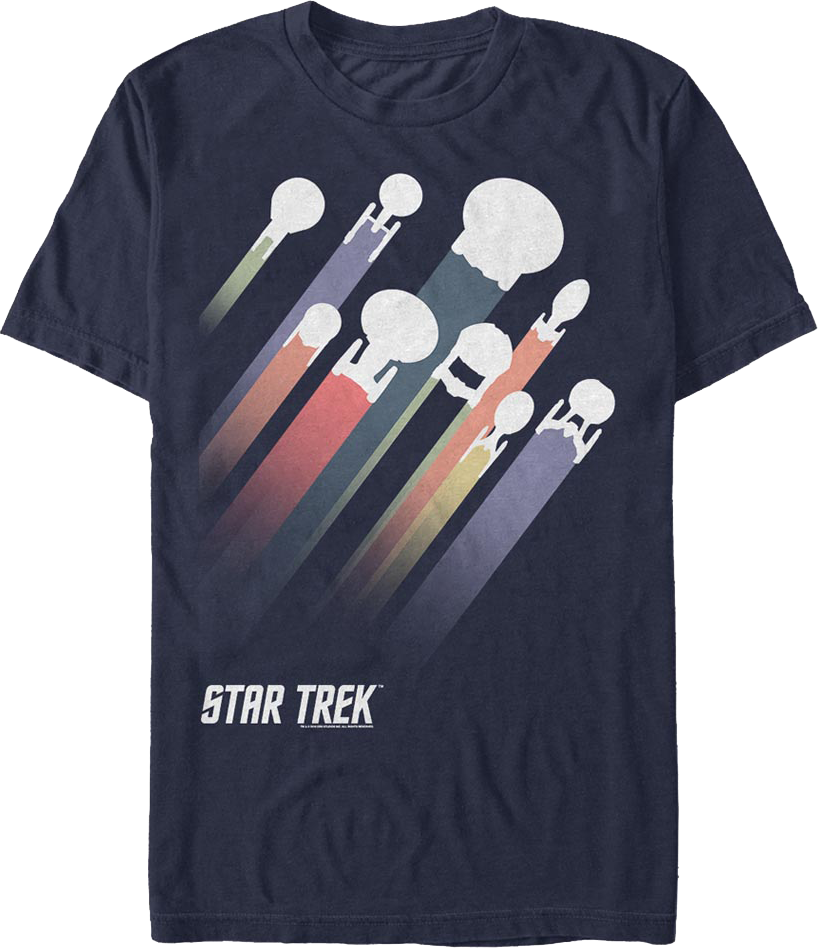Starships Star Trek T-Shirt product image 1