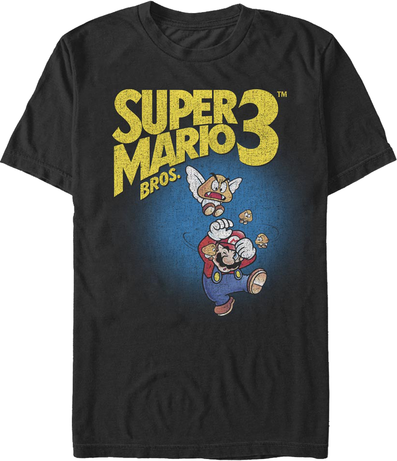 Super Mario Bros. 3 Paragoombas Nintendo T-Shirt product image 1