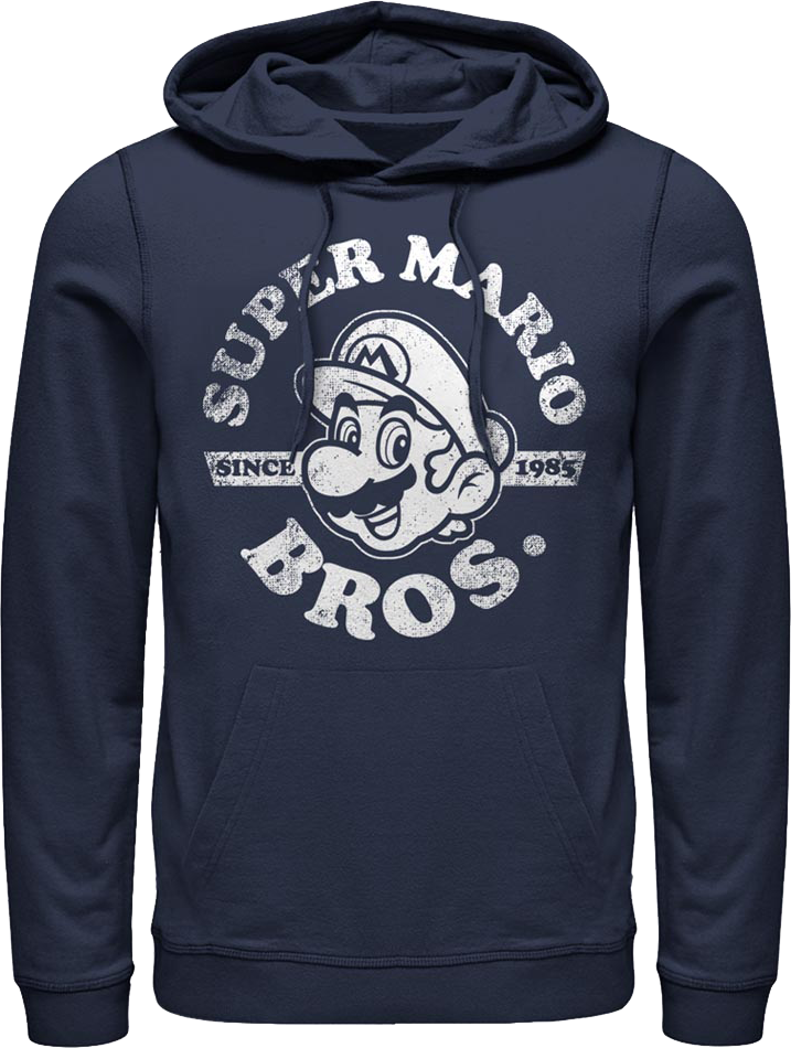 Super Mario Bros. Distressed Since 1985 Nintendo Hoodie product image 1