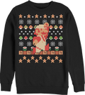 Super Mario Faux Ugly Christmas Sweater Nintendo Sweatshirt product image 1