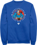 Superman Merry Christmas Happy New Year DC Comics Sweatshirt product image 1