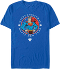 Superman Merry Christmas Happy New Year DC Comics T-Shirt product image 1